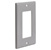 Decora Style Wall Plate, Grey Angle View