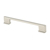 Topex Thin Square Pull Handle in Satin Nickel