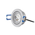 Tresco by Rev-A-Shelf 12VDC Pockit Swivel Spot LED Light, Recess, 3W, 5000K, Satin Nickel