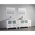 96 Inch Double Sink Bathroom Vanity Set