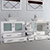 96 Inch Double Sink Bathroom Vanity Set