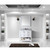 Virtu USA 36'' Winterfell Single Sink Bathroom Vanity Set in White