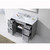 Virtu USA Elise 48" Single Bathroom Vanity Set
