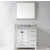 Virtu Caroline Avenue 36" Single Bathroom Vanity Cabinet Set