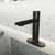 Vigo Matte Black Faucet with Deck Plate Lifestyle View