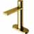 Vigo Matte Gold Faucet with Deck Plate Display View