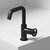 Vigo Cass Oblique Collection Matte Black Single Handle Faucet