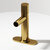 Vigo Ashford Collection Matte Brushed Gold Single Hole Faucet w/ Deck Plate