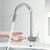 Vigo Kitchen Faucet with Touchless Sensor in Chrome, Installed View