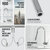 Vigo Kitchen Faucet with Touchless Sensor in Chrome, Design in NY