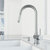 Vigo Gramercy Collection Stainless Steel Single Handle Faucet w/ Bolton Soap Dispenser