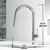 Vigo Touchless Pull-Down Kitchen Faucet with Smart Sensor in Chrome, Dimensions
