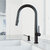Vigo Greenwich Collection Matte Black Single Handle Faucet w/ Braddock Soap Dispenser