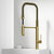 Vigo Sterling Collection Matte Brushed Gold Pull-Down Sprayer Faucet
