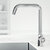 Vigo Single Handle Kitchen Bar Faucet in Chrome, Installed View