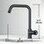 Vigo Single Handle Kitchen Bar Faucet in Matte Black, Dimensions