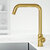 Vigo Single Handle Kitchen Bar Faucet in Matte Brushed Gold, Installed View