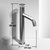 Vigo Cass Collection Single Hole Single-Handle Vessel Bathroom Faucet in Brushed Nickel Dimensions