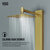 Vigo Orchid Collection Matte Brushed Gold Showerhead