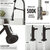 Vigo MatteStone™ Collection 33'' White Edison Matte Black Faucet Features