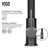 Vigo MatteStone™ Collection 33'' White Edison Matte Black Faucet Smart Handle Technology