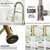 Edison Faucet in Matte Brushed Gold Features 1