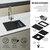 Vigo Hampton Collection 24'' Stainless Steel Included Items