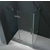 Vigo 32” x 48” Frameless 3/8" Clear/Brushed Nickel Shower Enclosure