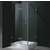 Vigo 36� x 36� Frameless 3/8" Clear/Brushed Nickel Shower Enclosure with Base
