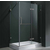 Vigo 32” x 48” Frameless 3/8" Clear/Brushed Nickel Shower Enclosure with Left Base