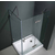 Vigo 32� x 40� Frameless 3/8" Clear/Brushed Nickel Shower Enclosure with Right Base