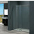 Vigo 64'' Frameless Shower Door 3/8'' Thick Clear Tempered Glass and Stainless Steel Hardware, 33-5/8'' W Door Size x 74'' Door Height