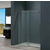 Vigo 72-inch Frameless Shower door 3/8" Clear Glass Stainless Steel Hardware