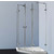 Vigo Shower Enclosure with Low-Profile Base, 42 1/8" W x 42 1/8" L x 76 3/4" H