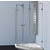 Vigo Shower Enclosure with Low-Profile Base, 47 5/8" W x 47 5/8" L x 78 3/4" H