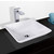 Vigo Matira Composite Vessel Sink and Blackstonian Bathroom Vessel Faucet Set in Chrome w/ Pop up Drain, 16'' W x 16'' D x 4-5/8'' H