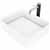 Sink & Lexington cFiber Vessel Faucet Set in Chrome w/ Pop-Up Drain