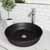 Sink & Linus Vessel Faucet Set in Brushed Nickel w/ Pop-Up Drain