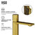 Vigo Montauk Collection 15-1/8'' Round Vessel Sink GothamFaucet Matte Brushed Gold 7 Layers Info
