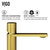 Vigo Montauk Collection 15-1/8'' Round Vessel Sink GothamFaucet Matte Brushed Gold Precise Engineering