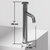 VIGO Anvil MatteStone™ Collection Vessel Bathroom Sink with Grant Bathroom Faucet and Pop-Up Drain in Chrome, Faucet Dimensions