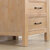 Vinnonva Leon 24'' W Freestanding Single Bathroom Vanity Set in Fir Wood Brown with Lightning White Composite Sink Top, and Mirror, 24'' Brown w/ White Top Set w/ Mirror Base View