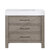 Vinnonva Leon 36'' W Freestanding Single Bathroom Vanity in Fir Wood Grey with Lightning White Composite Sink Top, 36'' Grey w/ White Top Product View 2