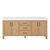 Vinnonva Leon 72'' W Freestanding Double Bathroom Vanity in Fir Wood Brown with Lightning White Composite Sink Top, Brown w/ White Top Product View 2