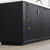 Vinnonva Cadiz 84'' W Freestanding Double Bathroom Vanity in Fir Wood Black with Lighting White Composite Top and Sinks, 84'' Black w/ White Top Product Base View