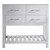 Virtu USA 36'' Caroline Estate Single Sink Cabinet, White
