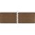 WellnessMats Granite Collection PuzzlePiece R Series 9' x 3' Anti-Fatigue Floor Mat in Granite Copper, 9' W x 3' D, 3/4'' Thick