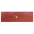 WellnessMats Signature Gatsby Collection 6' x 2' Anti-Fatigue Floor Mat in Sunset with Red on Tan Base, 72" W x 24" D x 3/4" Thick