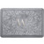 Beach Glass with Silver "W" Monogram