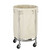 Household Essentials Heavy Duty Round Laundry Cart in Chrome